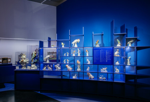Haustiere aus Porzellan Hygiene Museum Dresden Sonderausstellung Tierisch Beste Freunde