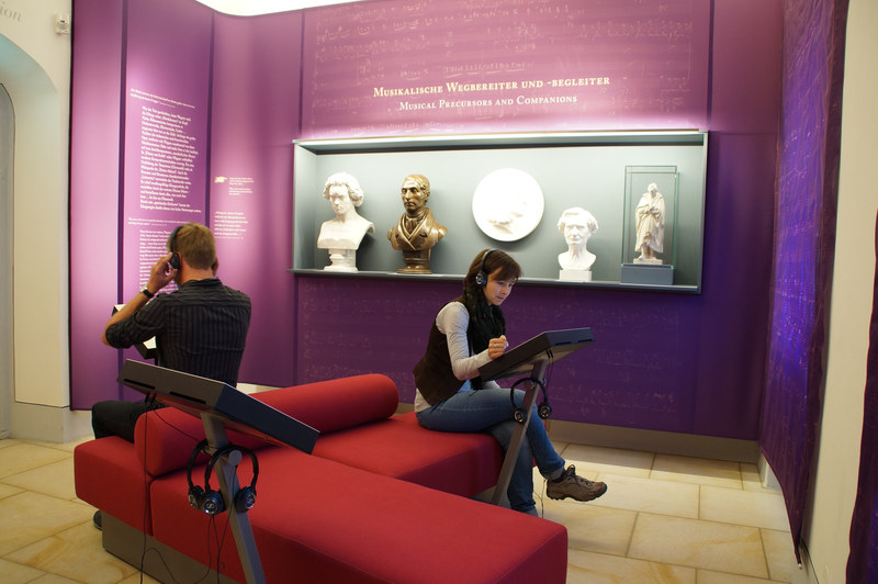 Museum in den Richard Wagner Stätten Graupa Interaktive Multimedia Ausstellung zu Richard Wagner in den Richard Wagner Stätten